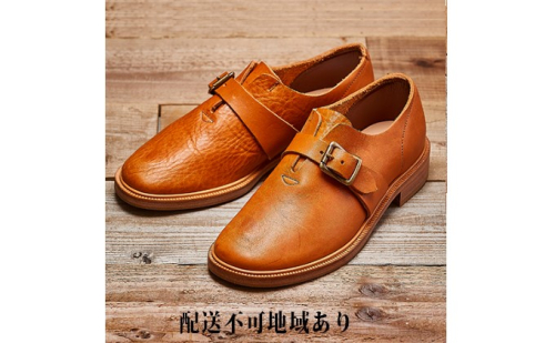 KOTOKA　 一枚革モンク　ナチュラル　 メンズ ファッション 靴 シューズ 栃木レザー KTO-4001  BN002 171298 - 奈良県大和郡山市