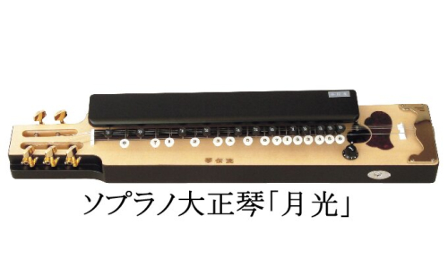 ソプラノ大正琴「月光」 雑貨 日用品 楽器 スタンダードモデル 琴伝流  171586 - 長野県駒ヶ根市