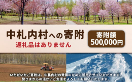 返礼品なしのふるさと納税です。いただいたご寄附は、中札内村の発展のために活用させていただきます。皆さまからの温かいご支援をよろしくお願いいたします。■備考（注意事項）※こちらからのご寄附についてはお礼