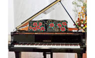 【真和楽器】京都伝統工芸による彩輝光蒔絵ピアノ「冬の笑美」モデル制作クーポン（210万円分）｜京都 伝統技術 ピアノ [ 京都 ピアノ 伝統工芸品 職人技術 唯一無二 手作り ピアノ 受注生産 音楽 高級 人気 おすすめ 送料無料 ふるさと納税 ]