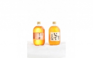 完熟梅酒にじゃばら果汁を配合「和歌山 じゃばら うめ酒」と完熟梅酒「石神の梅酒」