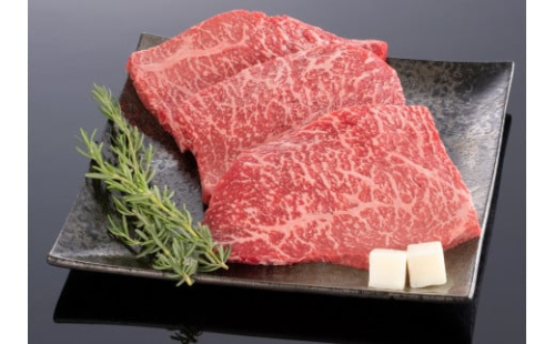 熊野牛 赤身ステーキ 200g×3枚【MT16】 175662 - 和歌山県那智勝浦町