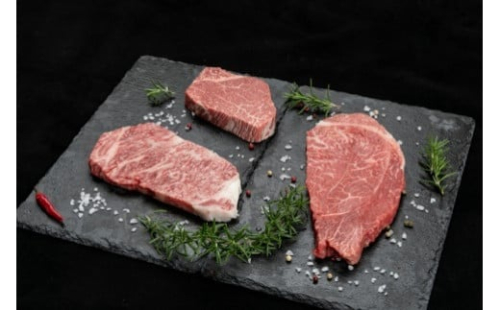 熊野牛 ステーキ懐石 3種盛り【MT19】 175692 - 和歌山県那智勝浦町