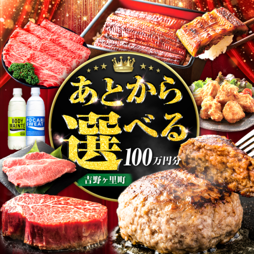 【あとから選べる】吉野ヶ里町 ふるさとギフト 100万円分 / あとから寄附 あとからギフト 選べる寄附 100万円 1000000円 / 吉野ヶ里町 [FZZ024] 1757399 - 佐賀県吉野ヶ里町