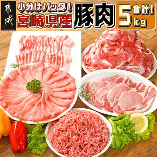 宮崎県産豚肉5kgセット_AC-M601 1757521 - 宮崎県都城市