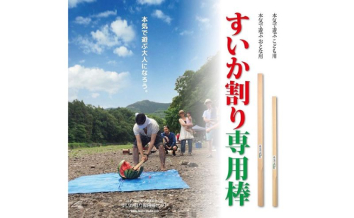 日本すいか割り推進協会公認「すいか割り専用棒（子ども用）」 [52210977] 1758380 - 埼玉県飯能市