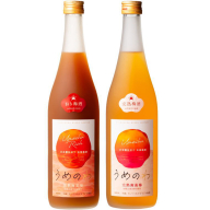 【紀州完熟南高梅使用】濃厚「ねり梅酒」と芳醇「梅酒」各720mlの飲み比べ