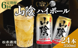 スムーズで軽快な口当たりが特徴のブレンデッドウイスキーを使用した「山陰ハイボール」何杯でも飲みたくなるようにまろやかさとすっきりさのバランスにこだわりました。食事の邪魔をしない爽快なハイボールを定期便