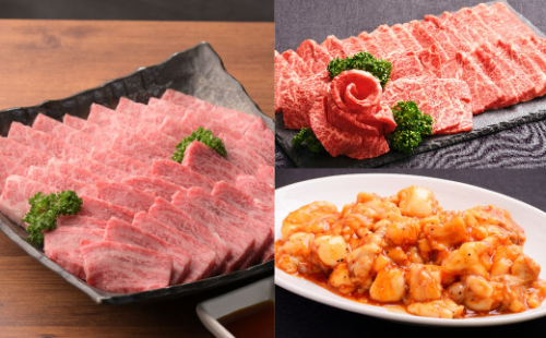 おおいた和牛 食べ比べ セット &ぷりぷり 牛ホルモン （合計約 1.2kg ） 1778052 - 大分県竹田市