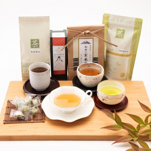 荒井園の銘茶詰合せ《御殿場こだわり推奨品》、英国コンクール金賞受賞茶など◇ 179064 - 静岡県御殿場市