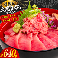 まぐろ メバチ マグロ 4種 セット 計640g [臼福本店 宮城県 気仙沼市 20564953] 鮪 魚 魚介 魚介類 海鮮 ねぎとろ ネギトロ 中トロ とろ 赤身 炙り 個包装 食べ比べ 詰め合わせ