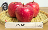 先行予約 サンふじ 5kg 11月上旬～12月上旬頃発送 令和7年産 2025年産 りんご リンゴ サンフジ さんふじ 果物 フルーツ 山形県産 送料無料 ja-risfx5