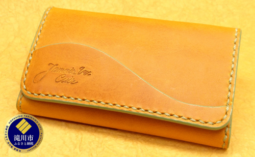 Vague　名刺入れ　(コルザイエロー) 181629 - 北海道滝川市
