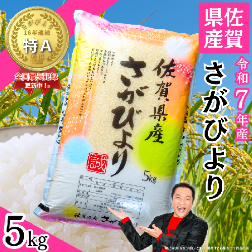 令和7年 佐賀県産「さがびより」5kg：B120-068 182486 - 佐賀県佐賀市