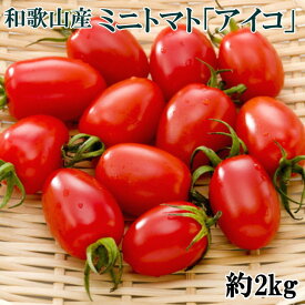 ZD6701n_和歌山産ミニトマト「アイコトマト」約2kg（S・Mサイズおまかせ） 183948 - 和歌山県湯浅町