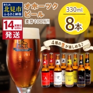 【A5-002】オホーツクビール8本セット