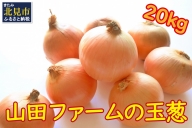 【A-397】山田ファームの玉葱 20kg（Lサイズ以上）【2022年10月中旬から順次発送】