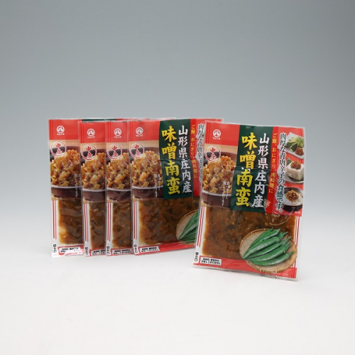 【9/30受付終了】山形県庄内産 味噌南蛮 100g×5袋 187349 - 山形県庄内町