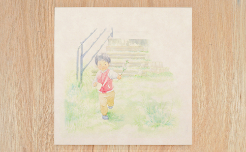 センテンヤアートパネル　『えものがたり』−花どうぞ− 絵画 和紙 印刷 木製パネル シンプル 洋風 和風  189020 - 岐阜県池田町