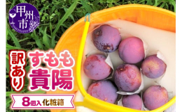 スモモの中でも特に貴重な「貴陽」という品種は、甘みが強く、酸味とのバランスの取れたスモモです。しっかりと甘みを感じられるので、初めて食べられた方は驚かれる方が多いです。観光果樹園童夢の「貴陽」は樹上で