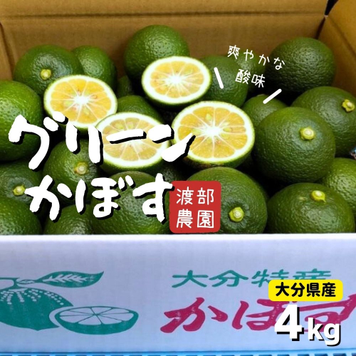 B3-116 【先行予約】かぼす （4kg） 189921 - 大分県豊後高田市