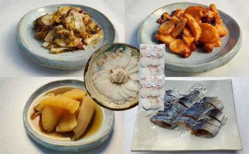 250008 浜益産タコとニシンの食べ比べセット 190346 - 北海道石狩市