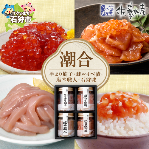 佐藤水産 潮合(B)(No.10756)(手まり筋子、鮭ルイベ漬、塩辛職人、石狩味) 190394 - 北海道石狩市