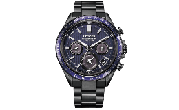 【ふるさと納税】シチズン 腕時計 アテッサ CC4059-64L CITIZEN 時計 ACT Line / ブラックチタンTM シリーズ 日本製 岩手県 北上市 Z0099