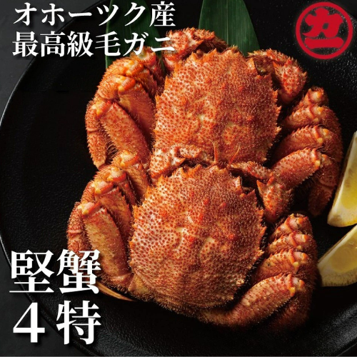 17-284 ボイル毛がに(約440g～570g)×1尾
 193116 - 北海道紋別市