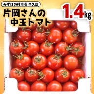 みずほの村市場牛久店　片岡さんの中玉トマト　1.4kg