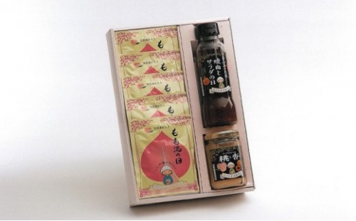 桃果汁配合 入浴剤と国見の味 195080 - 福島県国見町