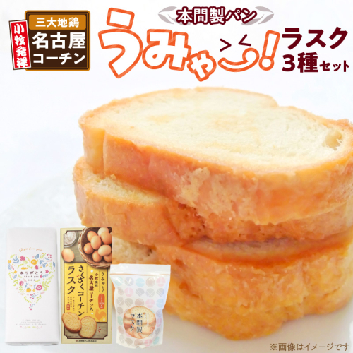 本間製パン　うみゃ～！ラスクセット［013H11］ 1958037 - 愛知県小牧市