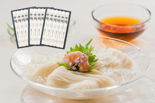 小川の稲庭うどん V-25 3個セット【(株)稲庭うどん小川】[H0503] 196926 - 秋田県湯沢市