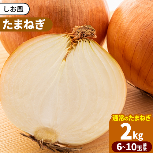 たまねぎ【2025年先行予約分】しお風たまねぎ 約2kg《2025年6月上旬-6月末頃出荷》 玉ねぎ たまねぎ 野菜 青果物 岡山県 笠岡市 玉ねぎ 2kg 1970318 - 岡山県笠岡市