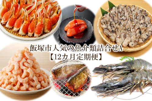 飯塚市人気の魚介類詰合せA【12カ月定期便】【S-031】 1972051 - 福岡県飯塚市