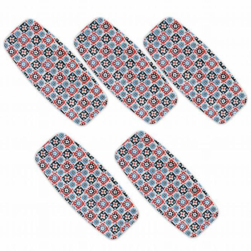 友禅和紙おしぼりトレー 5枚セット 花入り格子 タツクラフト 【Tk30】 1974385 - 和歌山県上富田町