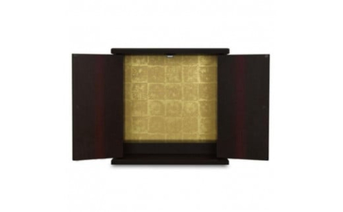 タツクラフト 紀州塗り ミニ仏壇 大 黒柿 木目 【Tk283】 1974603 - 和歌山県上富田町