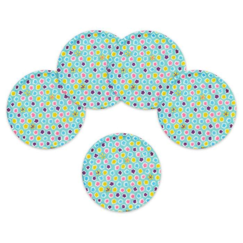 タツクラフト 友禅和紙コースター 5枚セット 桜 金平糖 水色 【Tk343】 1974656 - 和歌山県上富田町