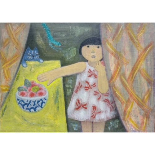 【 限定 1点 】おやつ 絵画 絵 アート アトリエ 飛動庵 [BG76-NT] 1975168 - 茨城県つくばみらい市