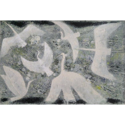【 限定 1点 】群舞 絵画 絵 アート アトリエ 飛動庵 [BG83-NT] 1975176 - 茨城県つくばみらい市
