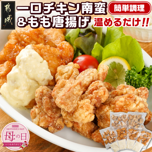 【母の日】一口チキン南蛮＆鶏もも唐揚げセット≪5月8日～11日お届け≫_11-9204-MG 1983255 - 宮崎県都城市