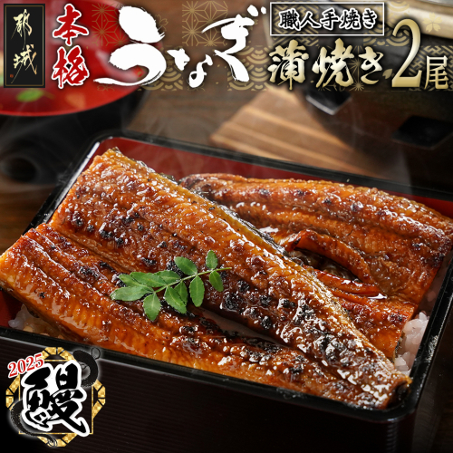【丑の日】職人手焼きの本格うなぎ蒲焼き2尾≪7月10日~18日お届け≫_MJ-3305-UG 1983690 - 宮崎県都城市