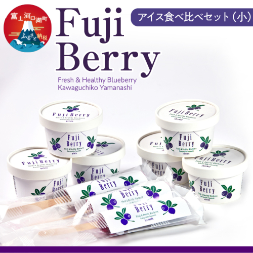 Fuji Berry アイス食べ比べセット（小） FAZ112 1984132 - 山梨県富士河口湖町