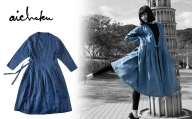 おのころ藍　aichaku カシュクールコートドレス