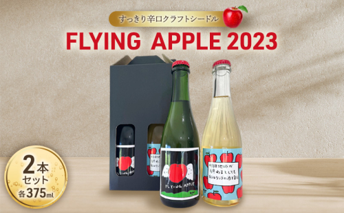 FLYING APPLE 2023 2本セット ワイン お酒 酒 コラボ セット 上田市 1984479 - 長野県上田市