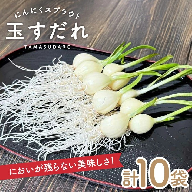 SA2511　【福地ホワイトにんにく使用】 にんにくスプラウト「玉すだれ」すこやかセット　10袋