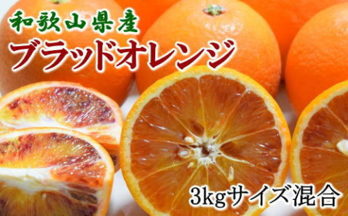 ［希少・高級柑橘］国産濃厚ブラッドオレンジ「タロッコ種」約3kg★2026年4月頃より順次発送予定［TM148w］ 199744 - 和歌山県有田川町