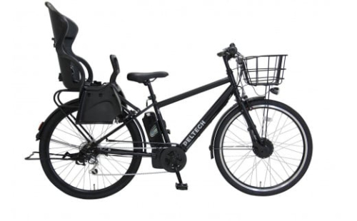 ヱビス自転車 電動アシストクロスバイク TDA-207ZP-R シマノ製外装6段 USB充電ポート装備【カラー選択可能：マットブラック or マットカーキ】 2006229 - 大阪府堺市