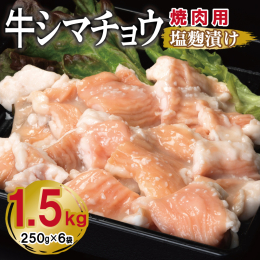 焼肉ホルモン「シマチョウ」は牛1頭からわずかしかとれない希少部位です。 旨味ある脂とコシのある歯ごたえを残したまま塩麹で漬け込み、柔らかく仕上げました。 塩麹は柔らかくするだけでなく、お肉本来の《旨味