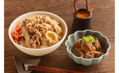 大阪　日本料理寺田　寺田繁監修 国産牛の牛丼135g×5と牛すじ煮込み120g×2 2011830 - 大阪府堺市